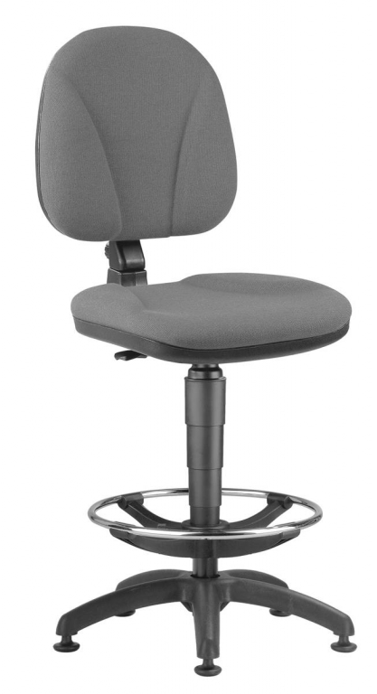 Pokladní židle 1040 ERGO  - koženka černá