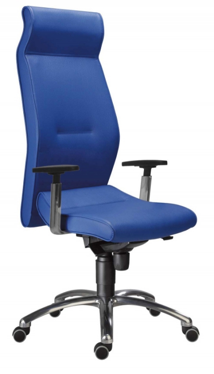Kancelářská židle 1800 LEI  - Tm.modrá