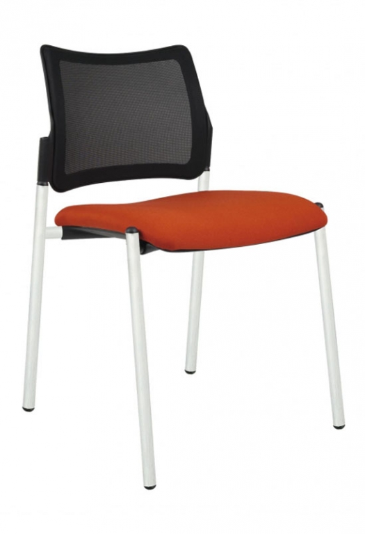 Konferenční židle 2171 C Rocky NET  - Červená