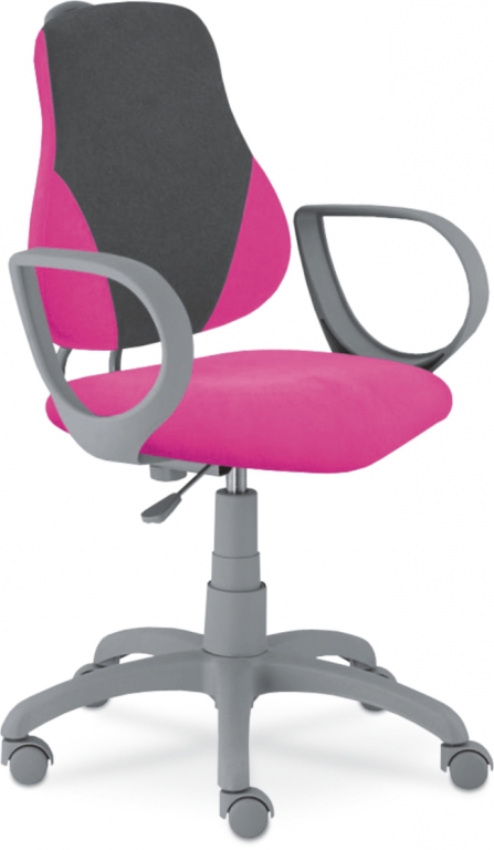 Rostoucí židle FUXO V-LINE P34  - Světle modro-růžová