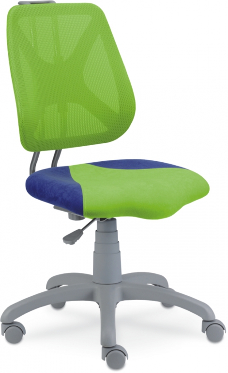 Rostoucí židle Fuxo síť  - Zelenomodrá