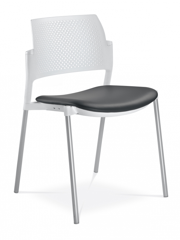 Konferenční židle  Dream+ 100-WH-N4  - Bordó