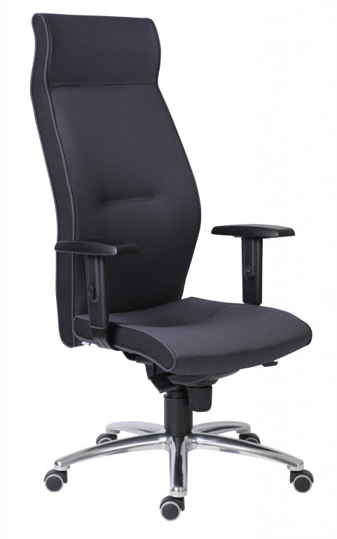 Kancelářská židle 1824 LEI-X  - Tmavě šedá