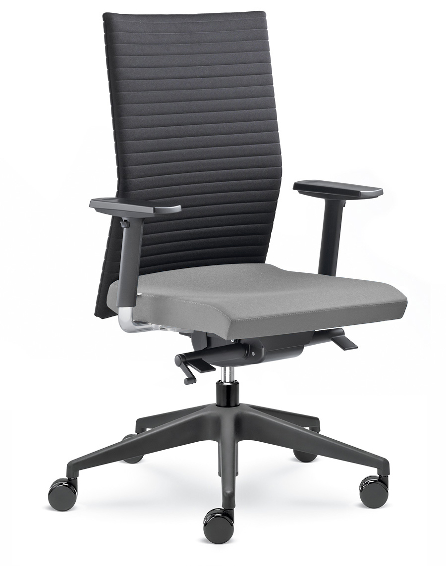 Kancelářská židle Element 430-SYS  - černá/šedá