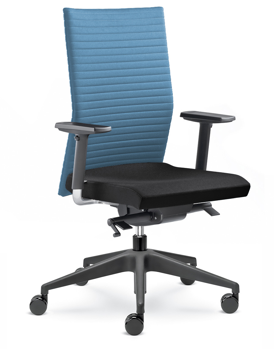 Kancelářská židle Element 430-SYS  - modrá/černá