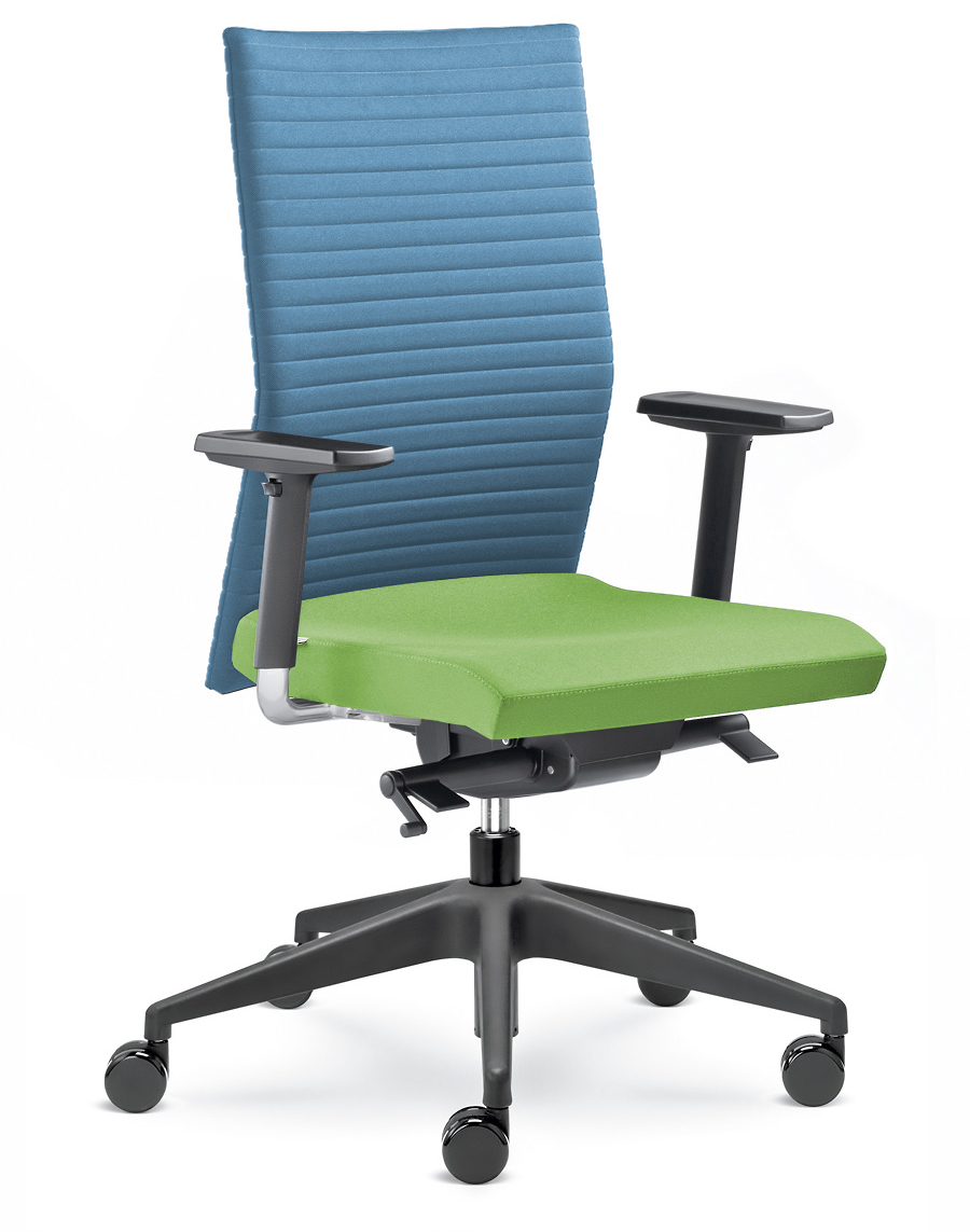 Kancelářská židle Element 430-SYS  - modrá/zelená