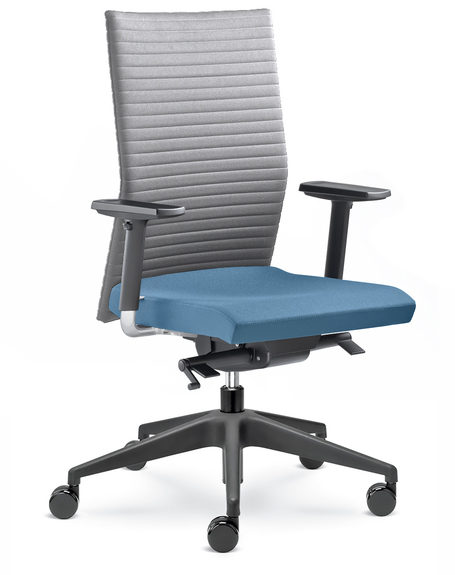 Kancelářská židle Element 430-SYS  - šedá/modrá