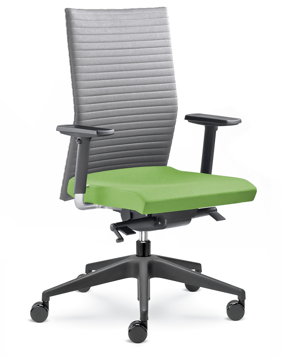 Kancelářská židle Element 430-SYS  - šedá/zelená