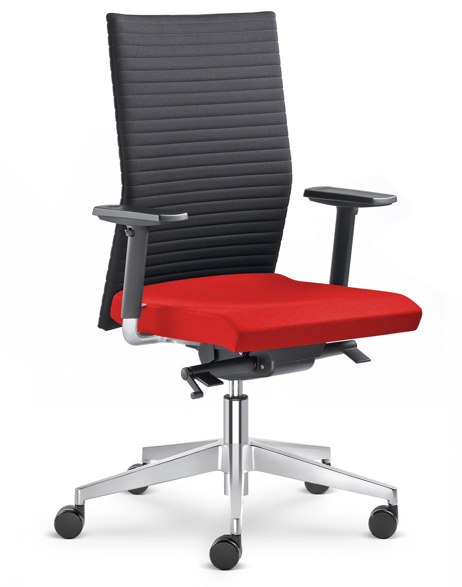 Kancelářská židle Element 430-SYS-F40-N6  - černá/červená