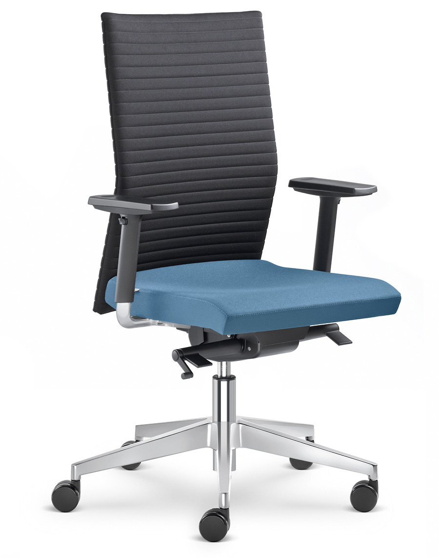Kancelářská židle Element 430-SYS-F40-N6  - černá/modrá