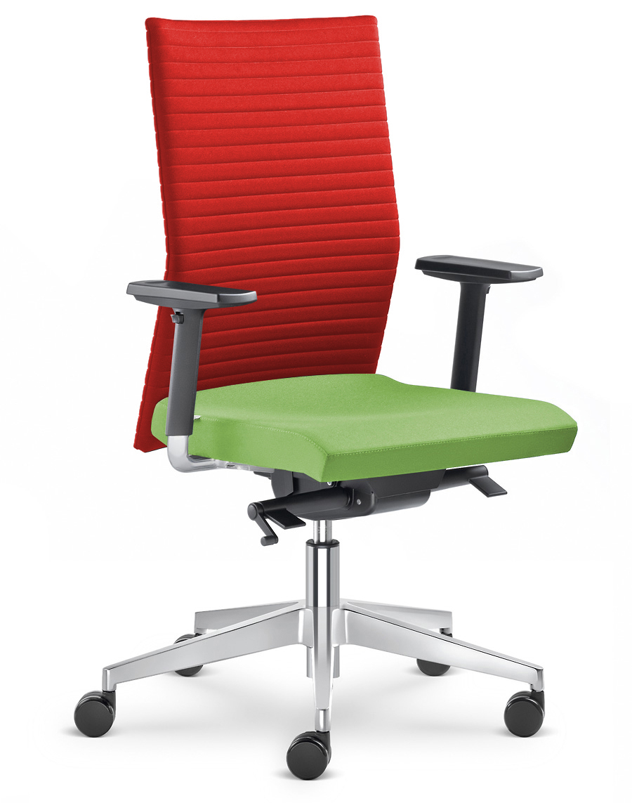 Kancelářská židle Element 430-SYS-F40-N6  - červená/zelená