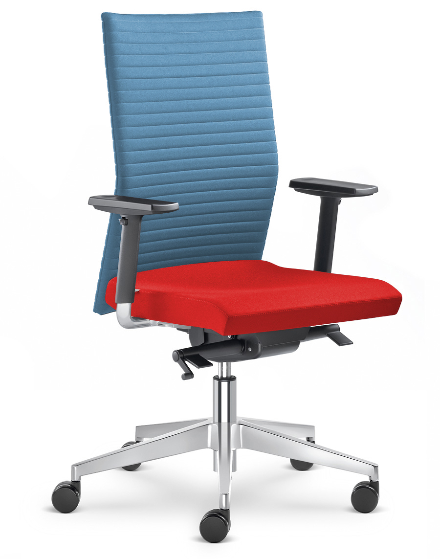 Kancelářská židle Element 430-SYS-F40-N6  - modrá/červená