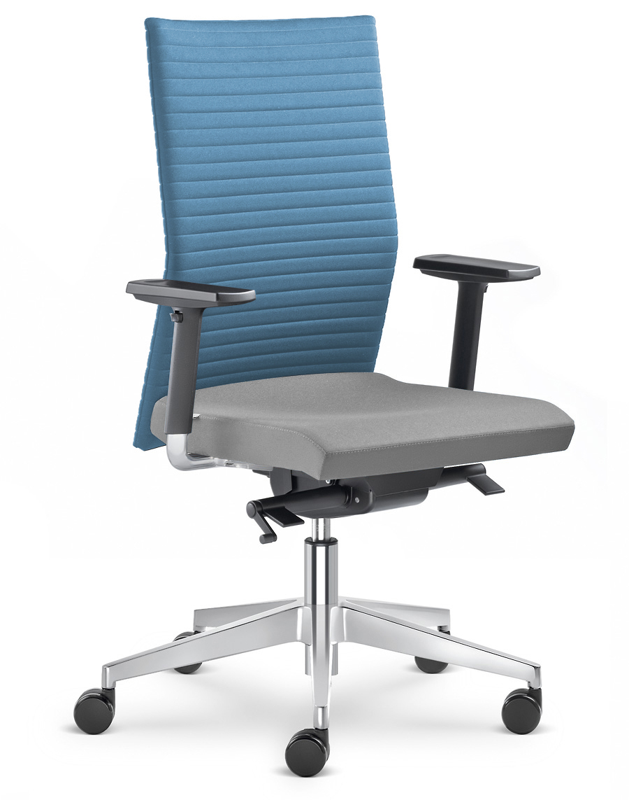 Kancelářská židle Element 430-SYS-F40-N6  - modrá/šedá