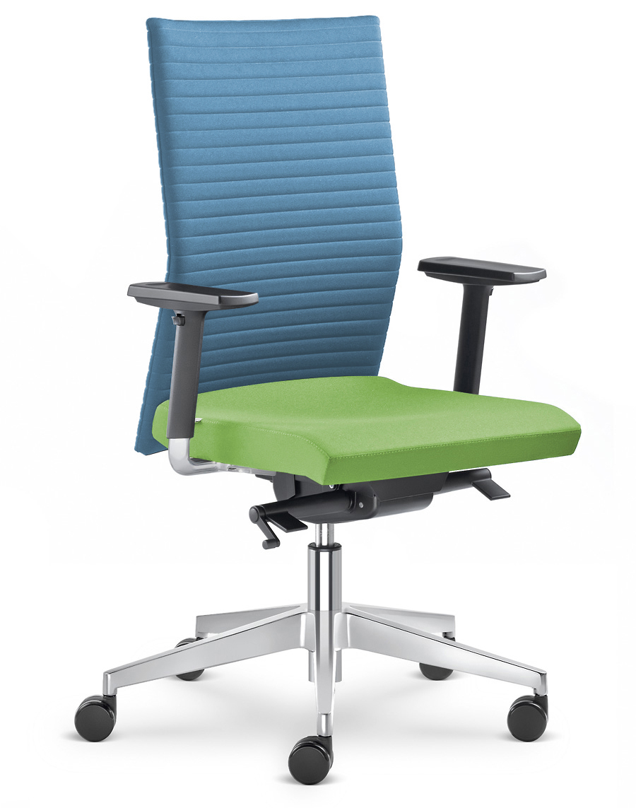 Kancelářská židle Element 430-SYS-F40-N6  - modrá/zelená