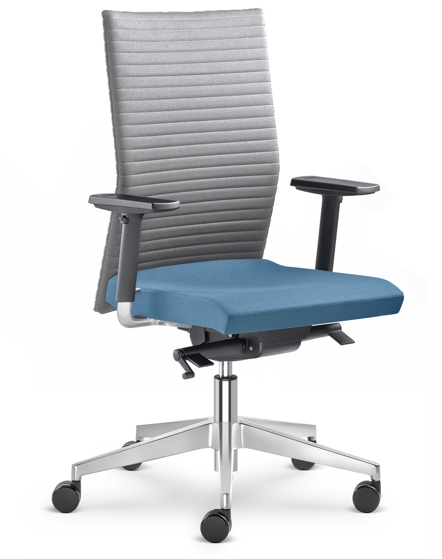 Kancelářská židle Element 430-SYS-F40-N6  - šedá/modrá