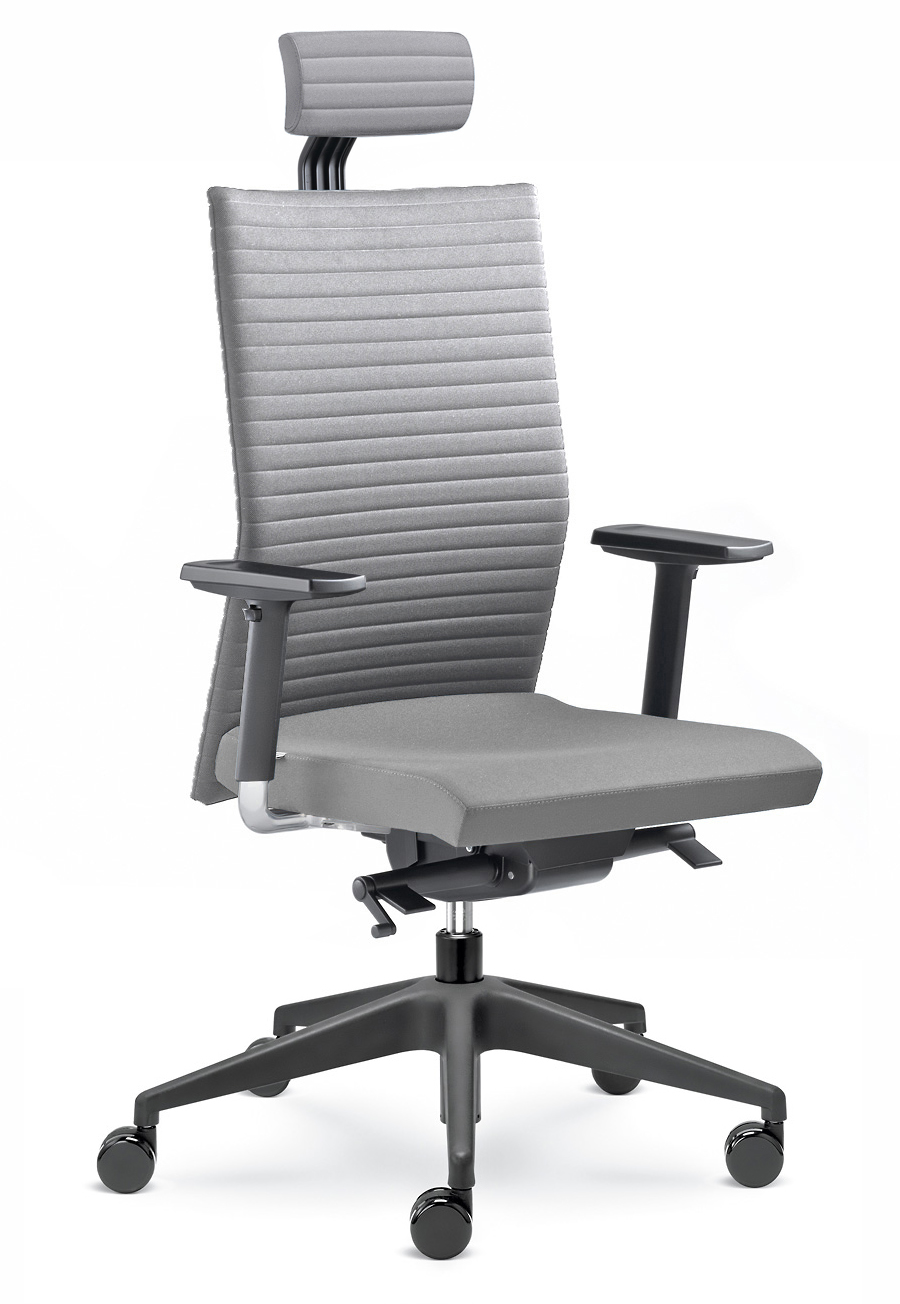 Kancelářská židle Element 435-SYS  - šedá/šedá