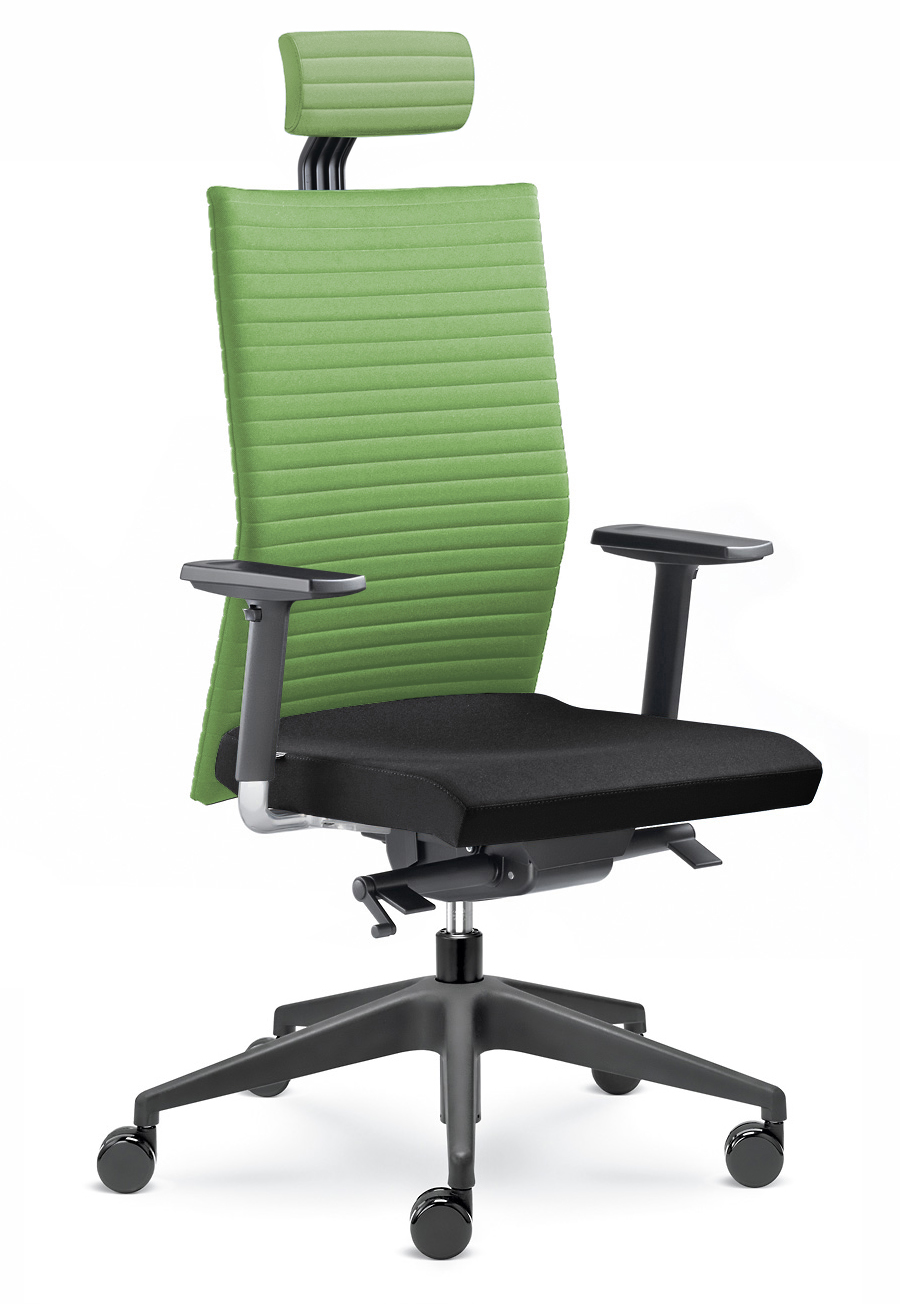 Kancelářská židle Element 435-SYS  - zelená/černá