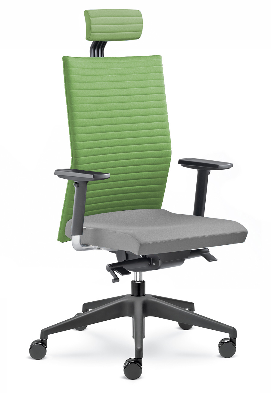 Kancelářská židle Element 435-SYS  - zelená/šedá