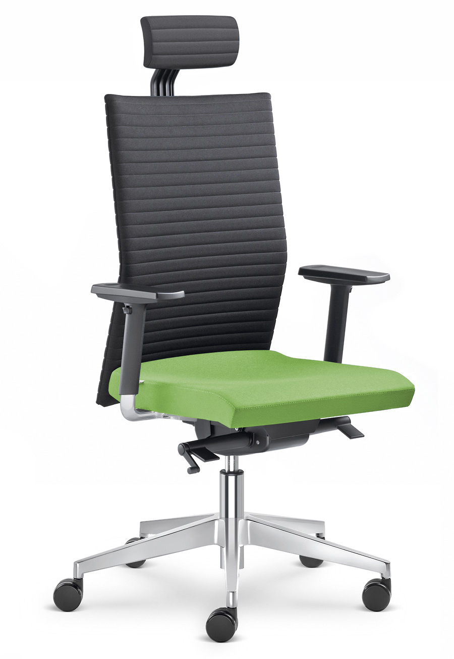 Kancelářská židle Element 435-SYS-F40-N6  - černá/zelená