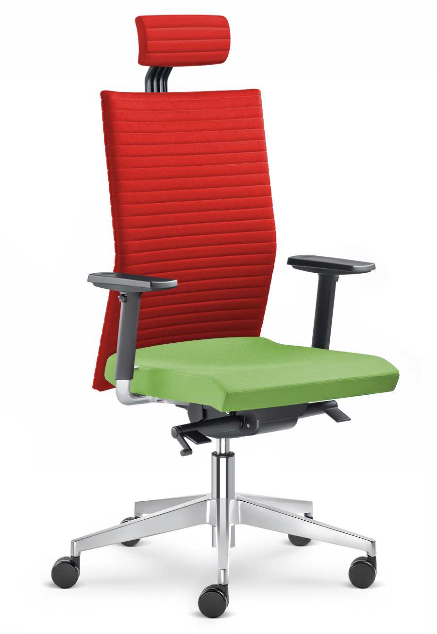 Kancelářská židle Element 435-SYS-F40-N6  - červená/zelená