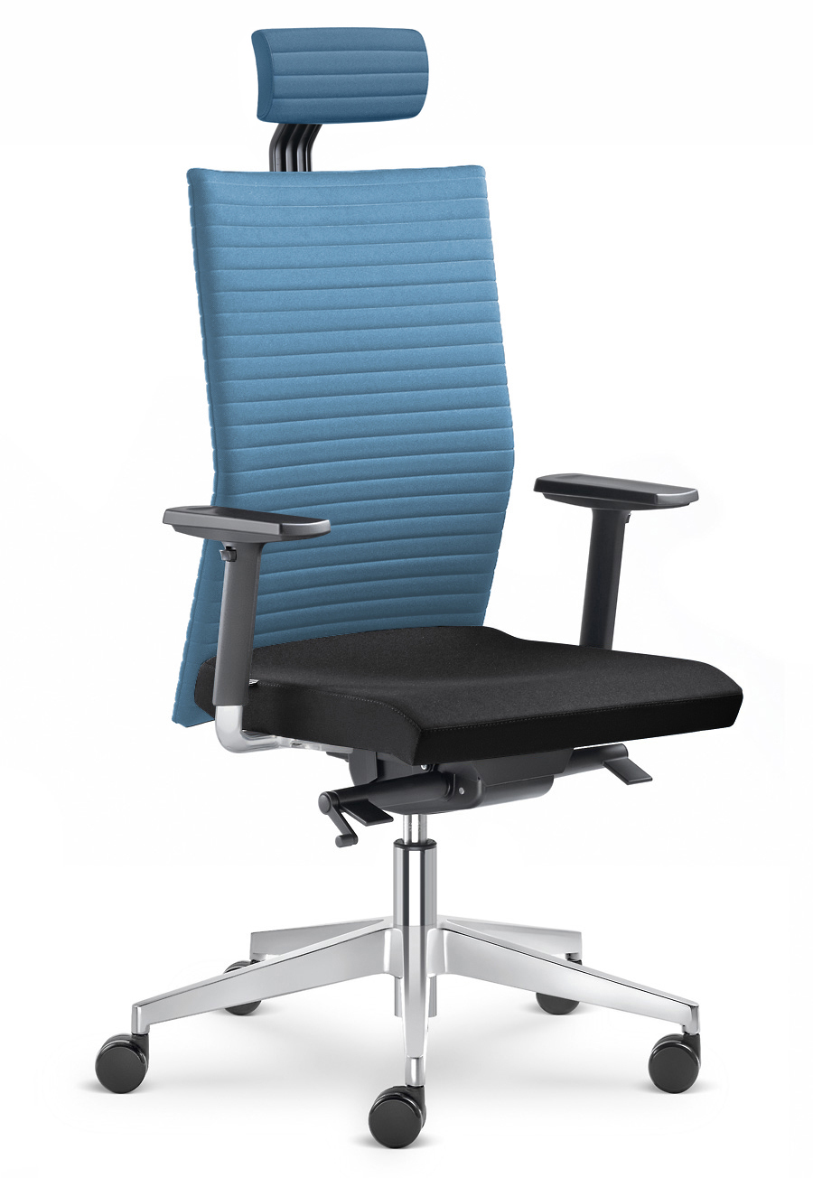 Kancelářská židle Element 435-SYS-F40-N6  - modrá/černá