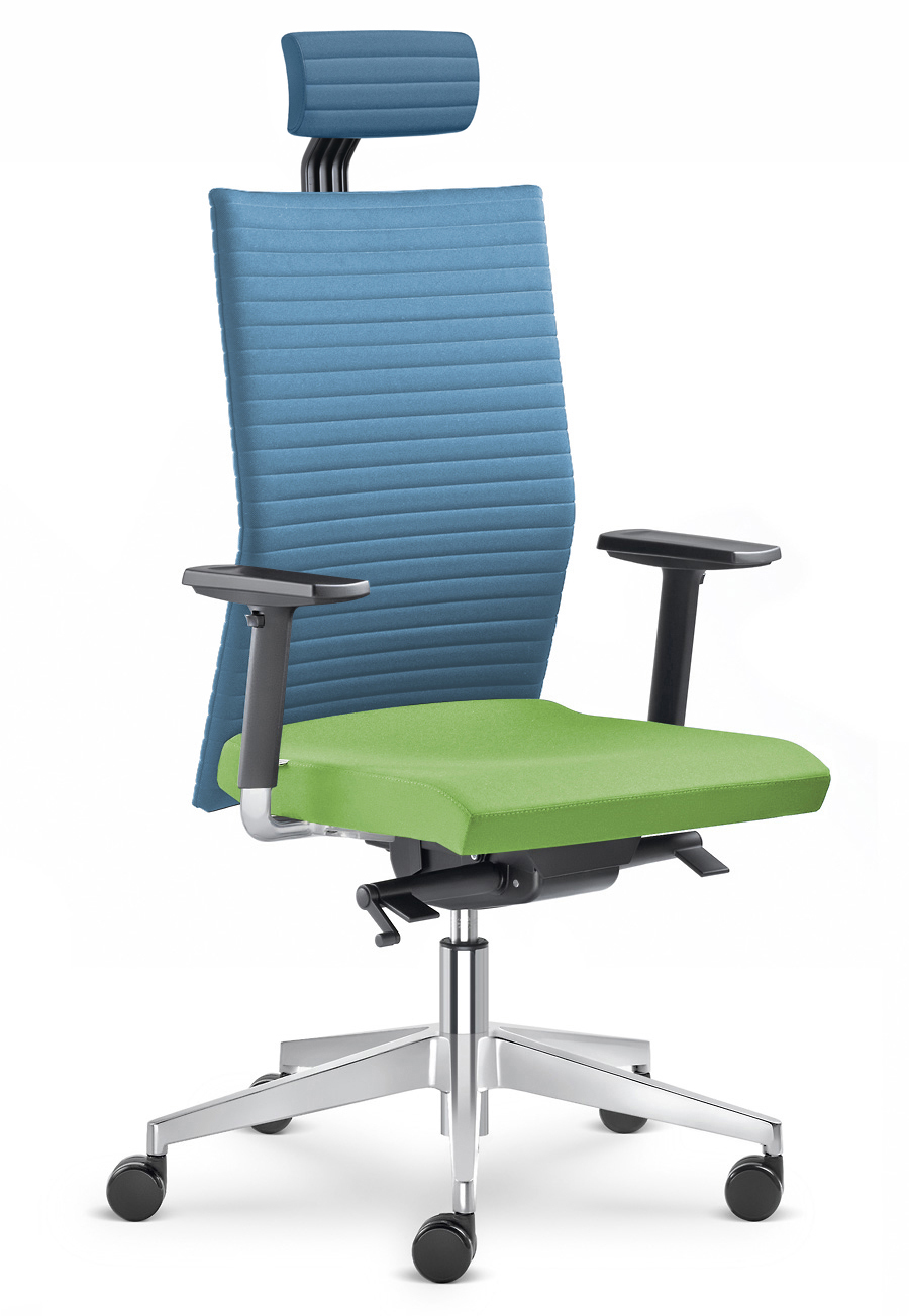 Kancelářská židle Element 435-SYS-F40-N6  - modrá/zelená