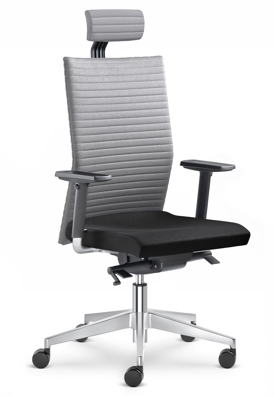 Kancelářská židle Element 435-SYS-F40-N6  - šedá/černá