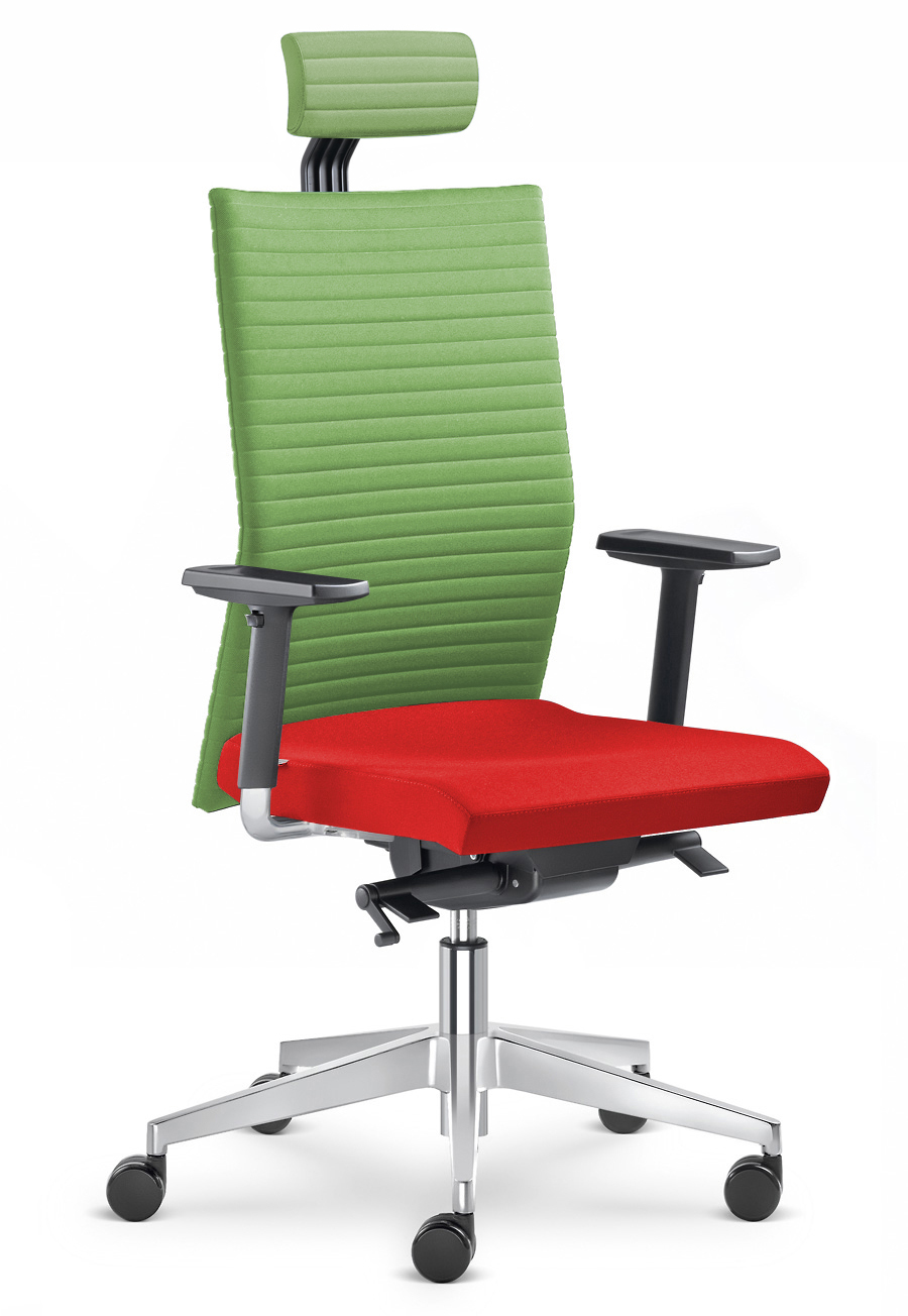 Kancelářská židle Element 435-SYS-F40-N6  - zelená/červená