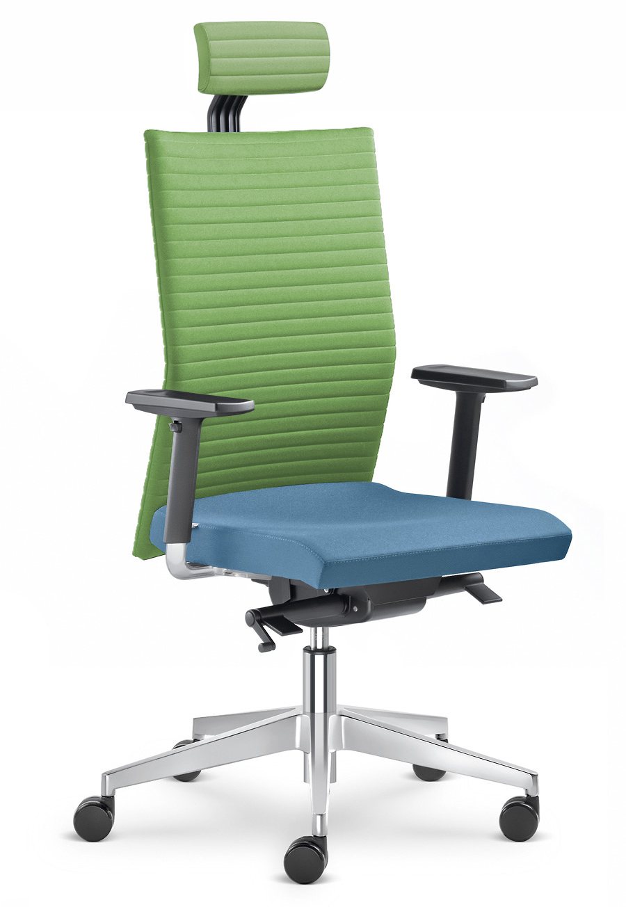 Kancelářská židle Element 435-SYS-F40-N6  - zelená/modrá