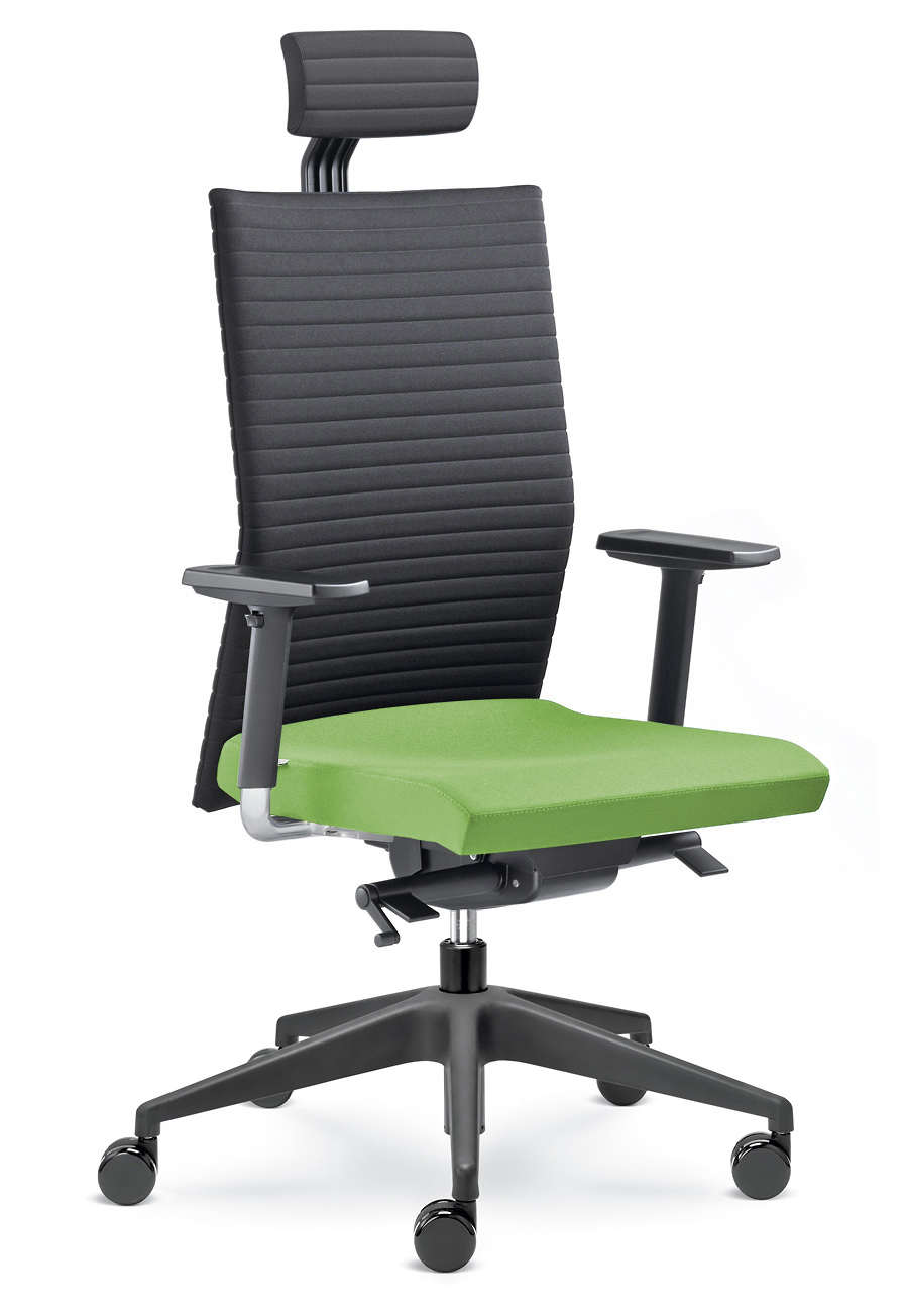 Kancelářská židle Element 435-SYS  - černá/zelená