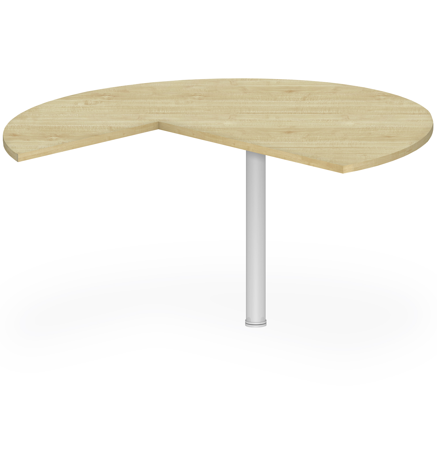 Stůl doplňkový JDG 131x112cm - Bílá